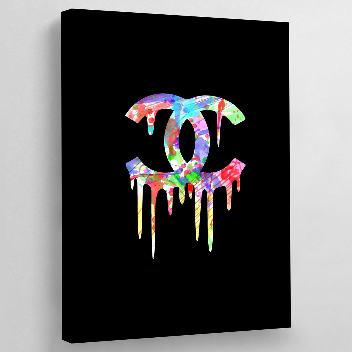 Tableau Graffiti Chanel - The Art Avenue