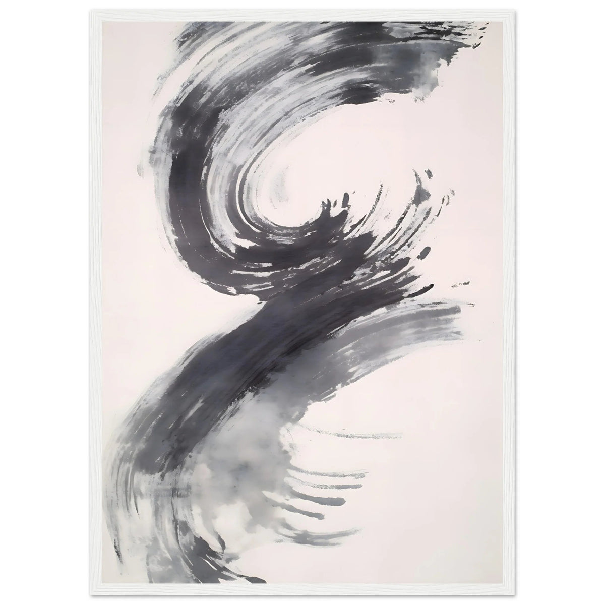 Tableau Gris Abstrait - The Art Avenue
