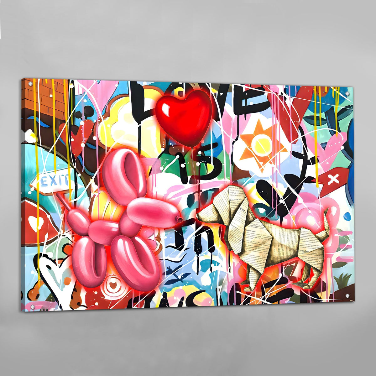 Tableau Jeff Koons Pop Art - The Art Avenue