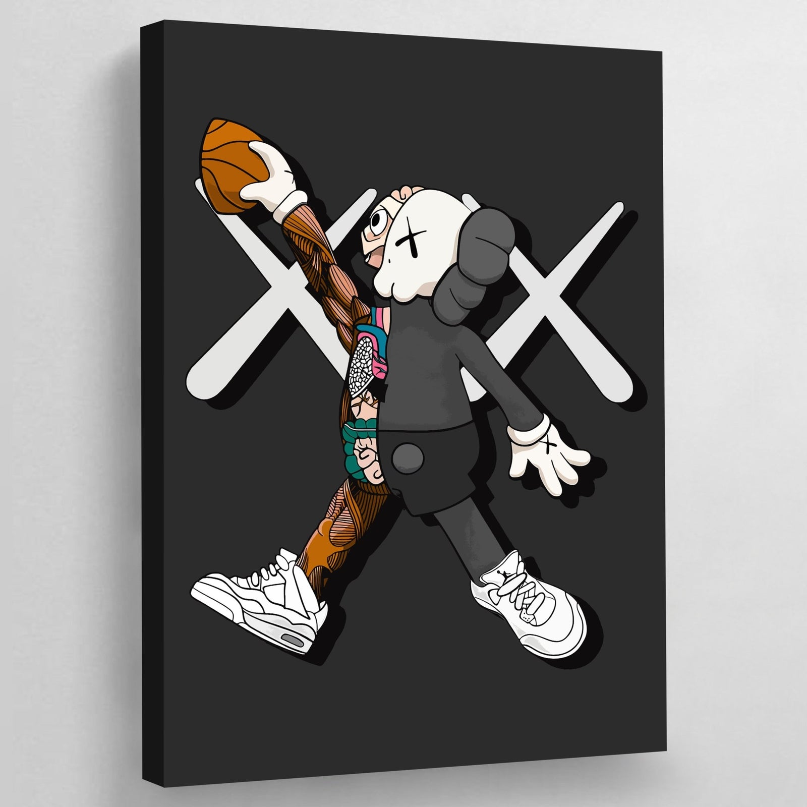 Tableau Jordan Kaws - The Art Avenue