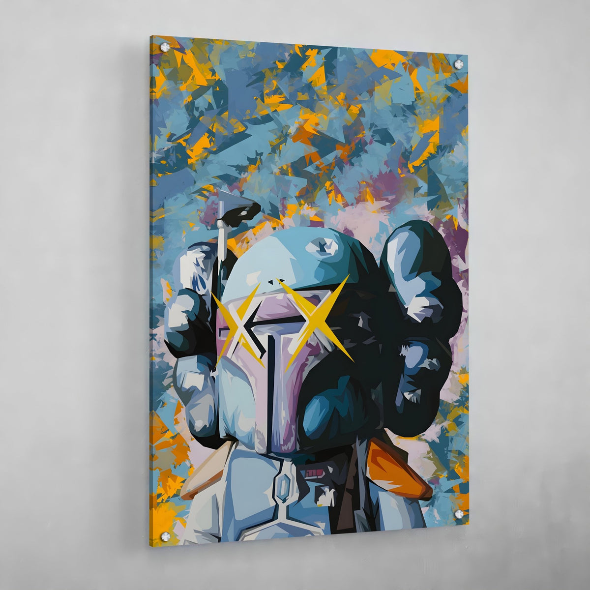 Tableau Kaws Boba Fett - The Art Avenue