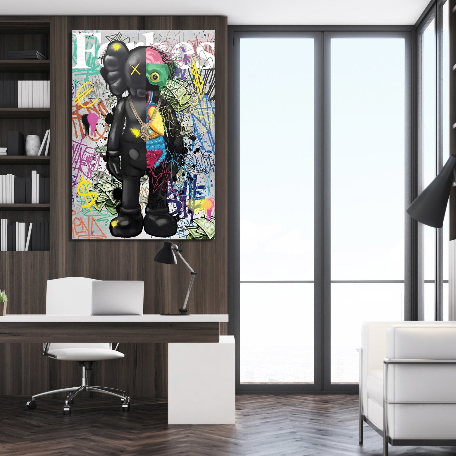 Tableau Kaws Forbes - The Art Avenue