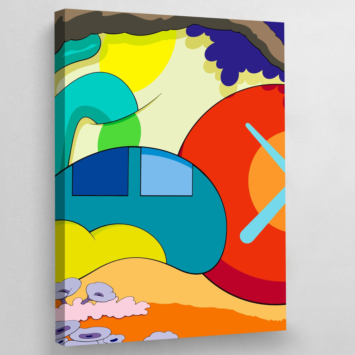 Tableau Kaws Peinture - The Art Avenue