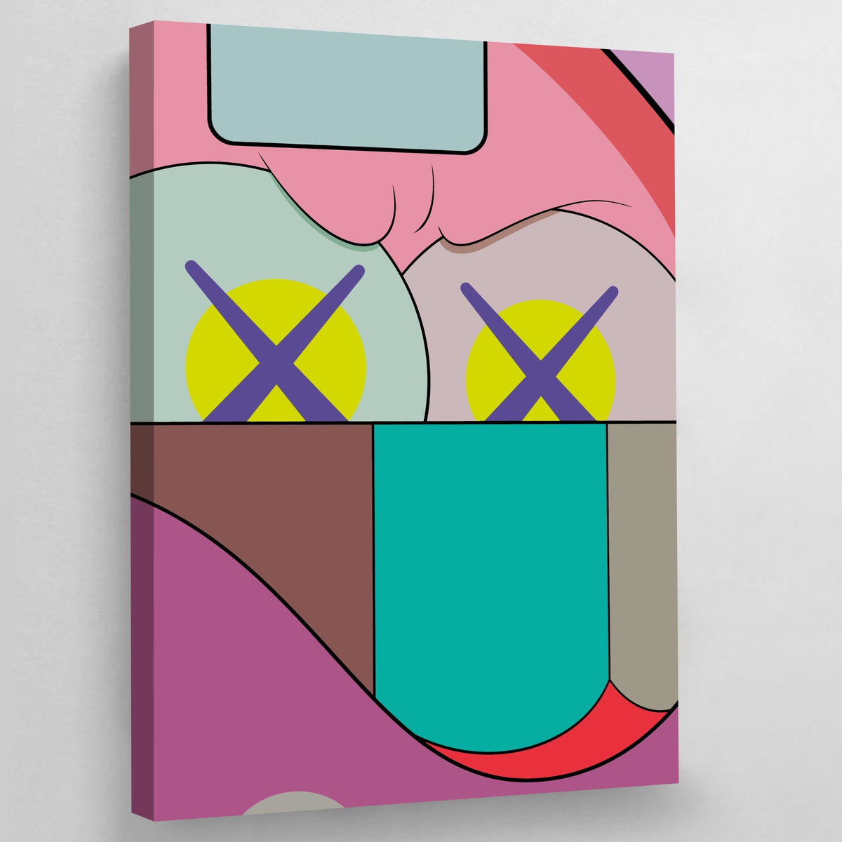Tableau Kaws Pop Art - The Art Avenue