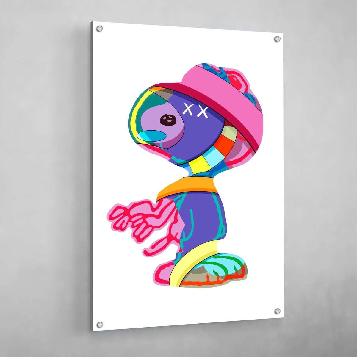 Tableau Kaws Snoopy - The Art Avenue