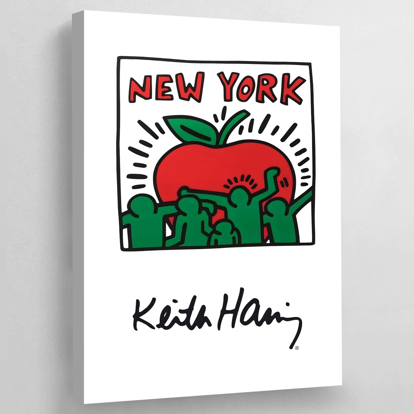 Tableau Keith Haring New York - The Art Avenue