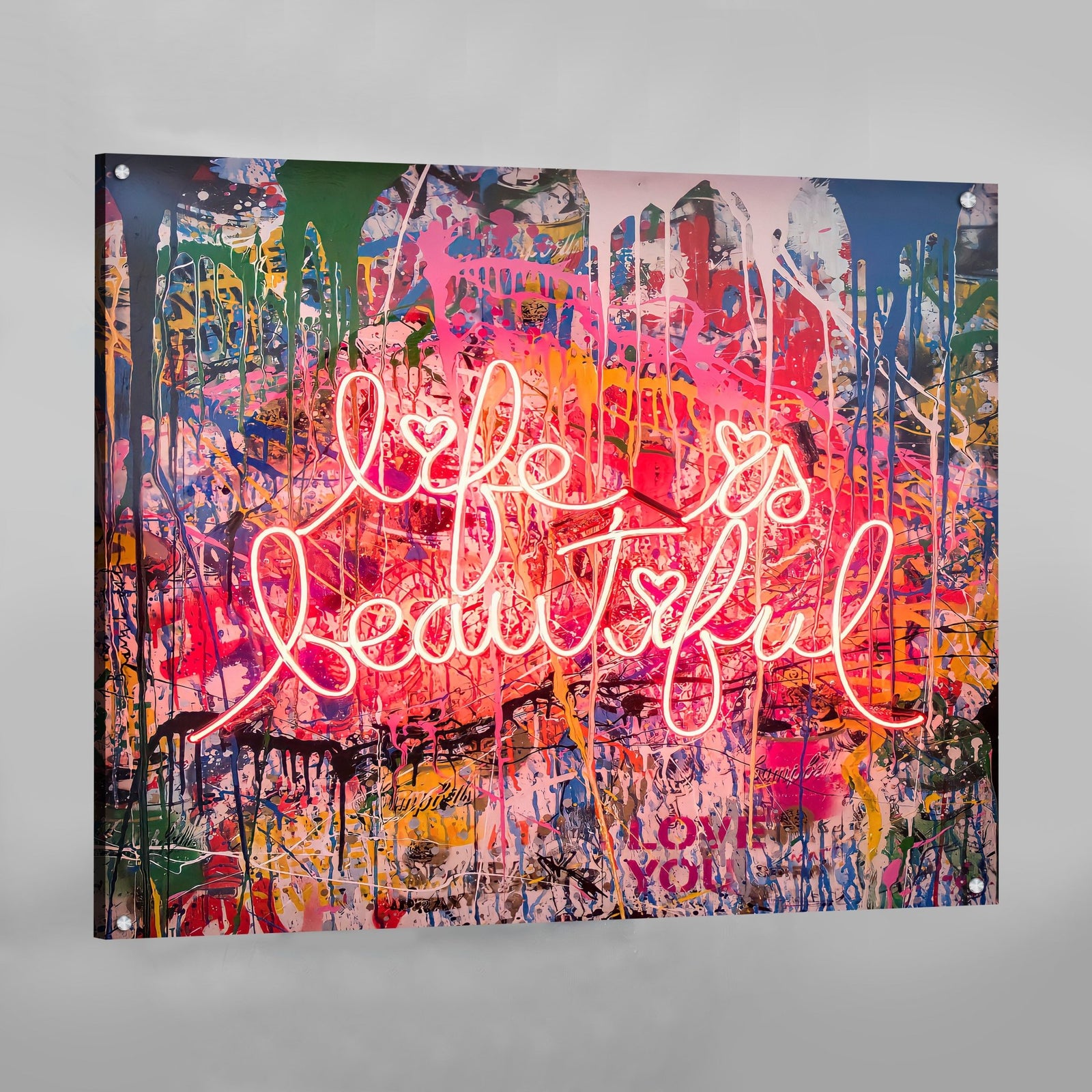 Tableau La Vie Est Belle - The Art Avenue