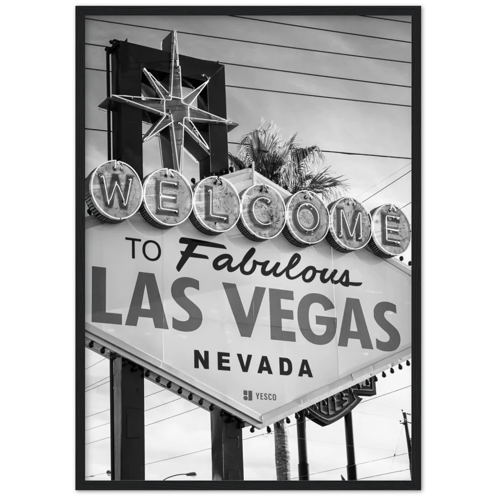 Tableau Las Vegas Vintage - The Art Avenue