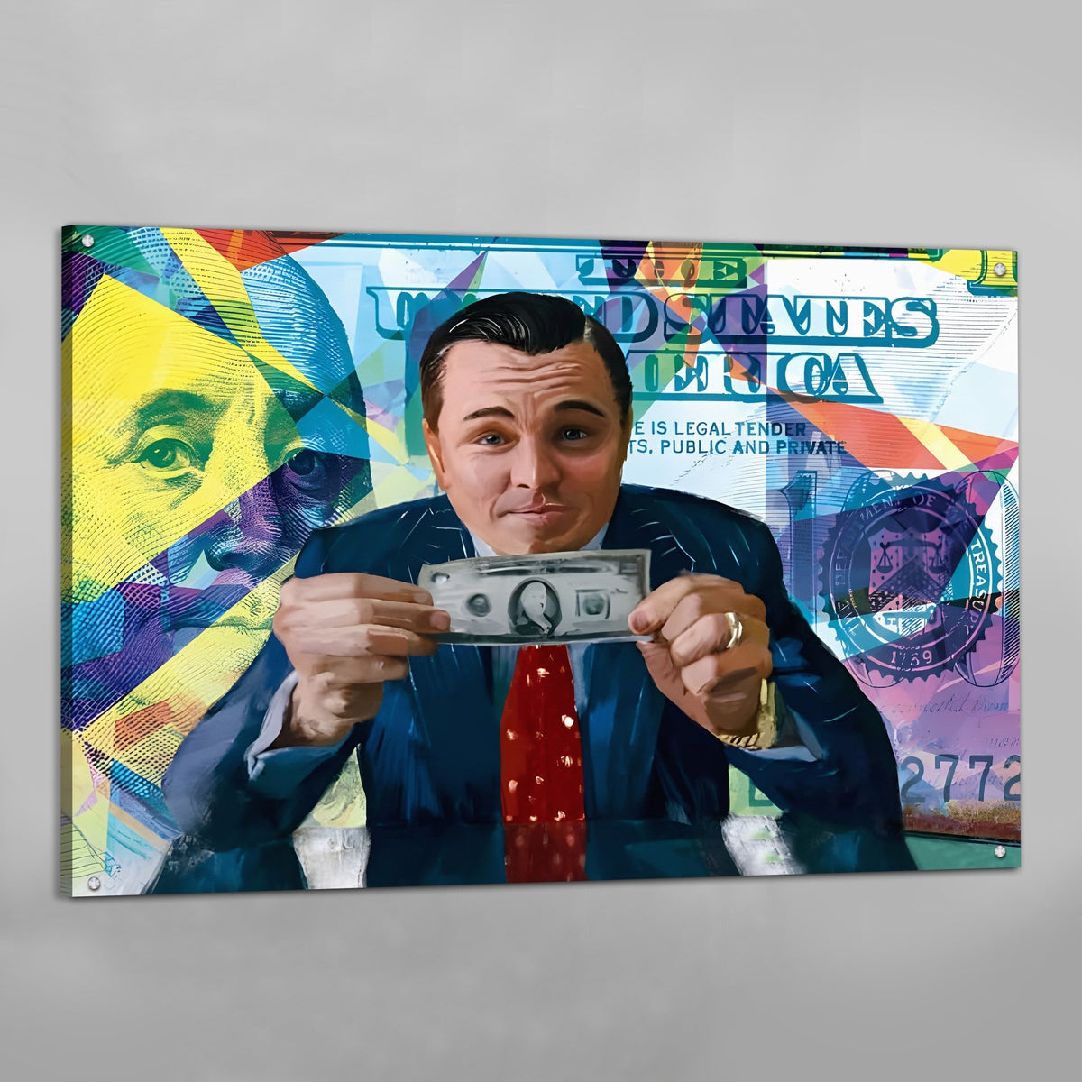 Tableau Le Loup de Wall Street - The Art Avenue