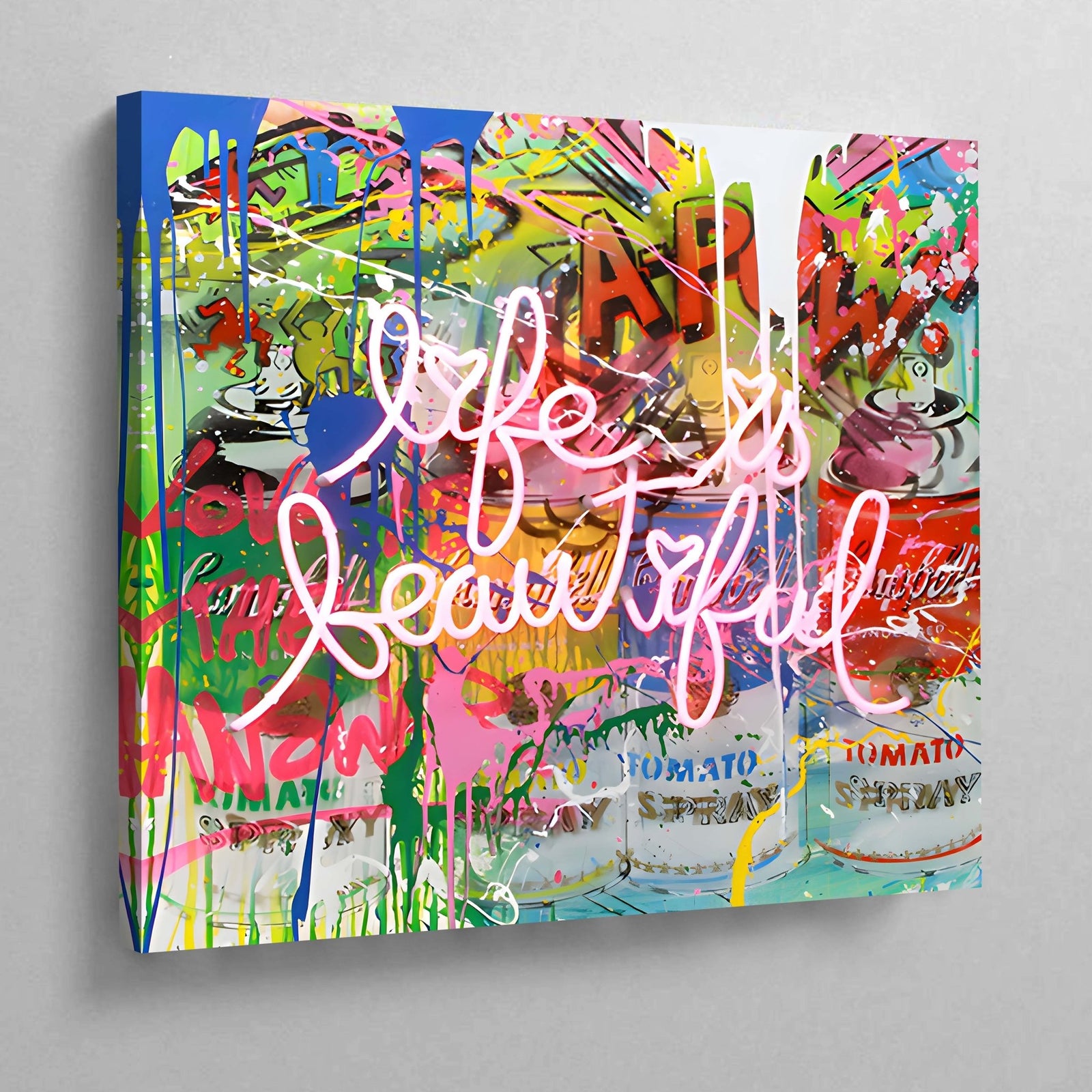 Tableau Life Is Beautiful - The Art Avenue