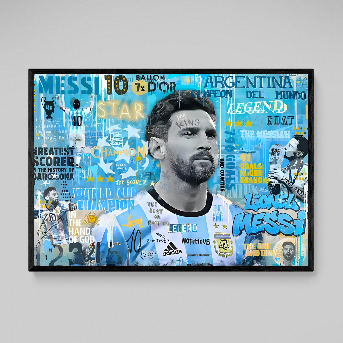 Tableau Lionel Messi - The Art Avenue