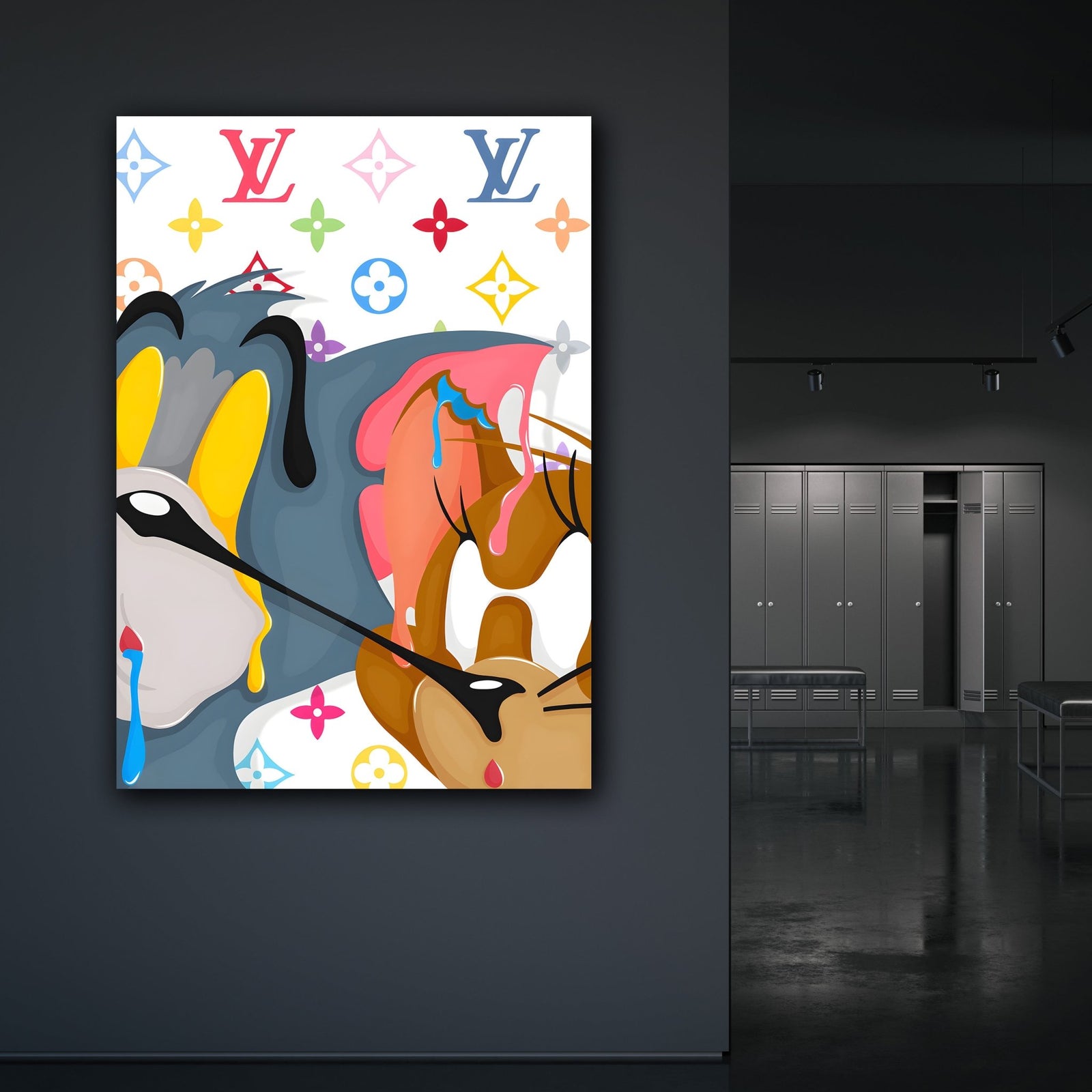 Tableau Louis Vuitton Cartoon - The Art Avenue