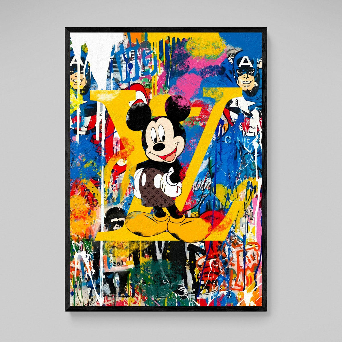 Tableau Louis Vuitton Mickey - The Art Avenue