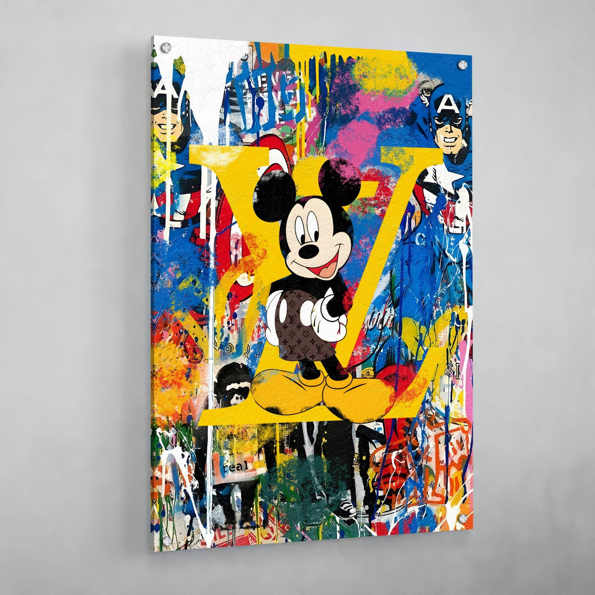 Tableau Louis Vuitton Mickey - The Art Avenue