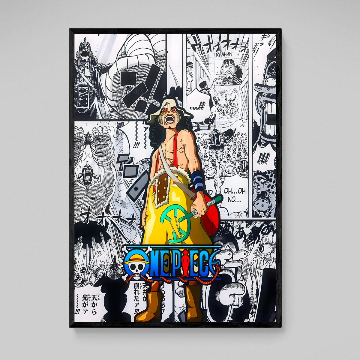 Tableau Manga Usopp - The Art Avenue