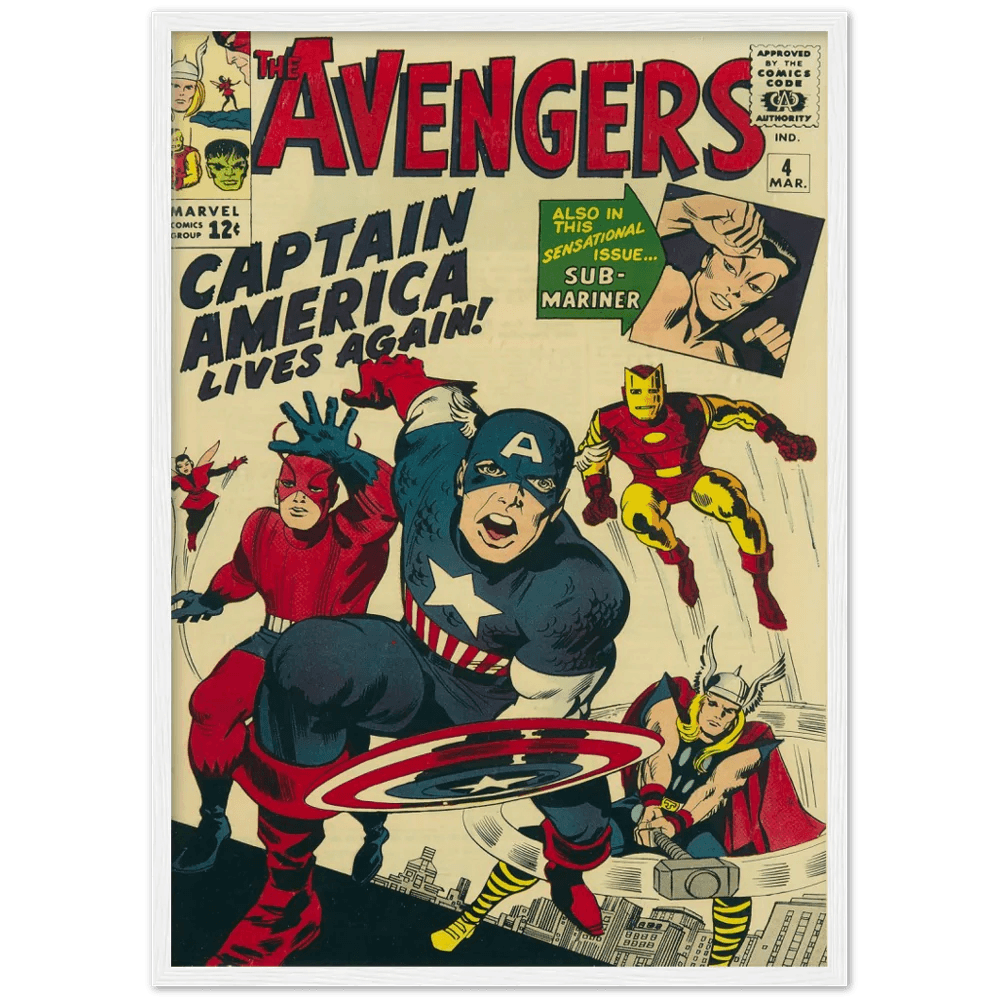 Tableau Marvel Vintage - The Art Avenue