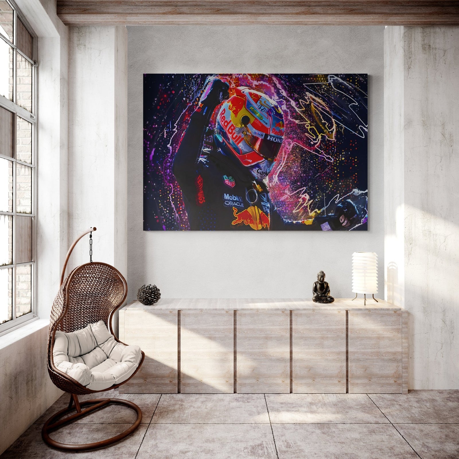 Tableau Max Verstappen - The Art Avenue