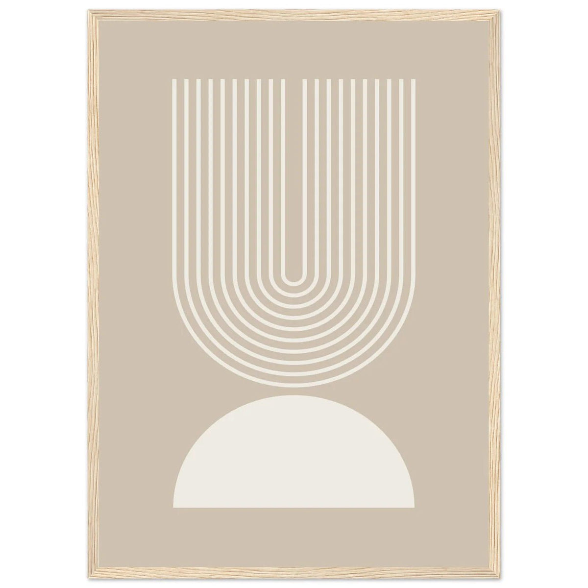 Tableau Minimaliste Beige - The Art Avenue