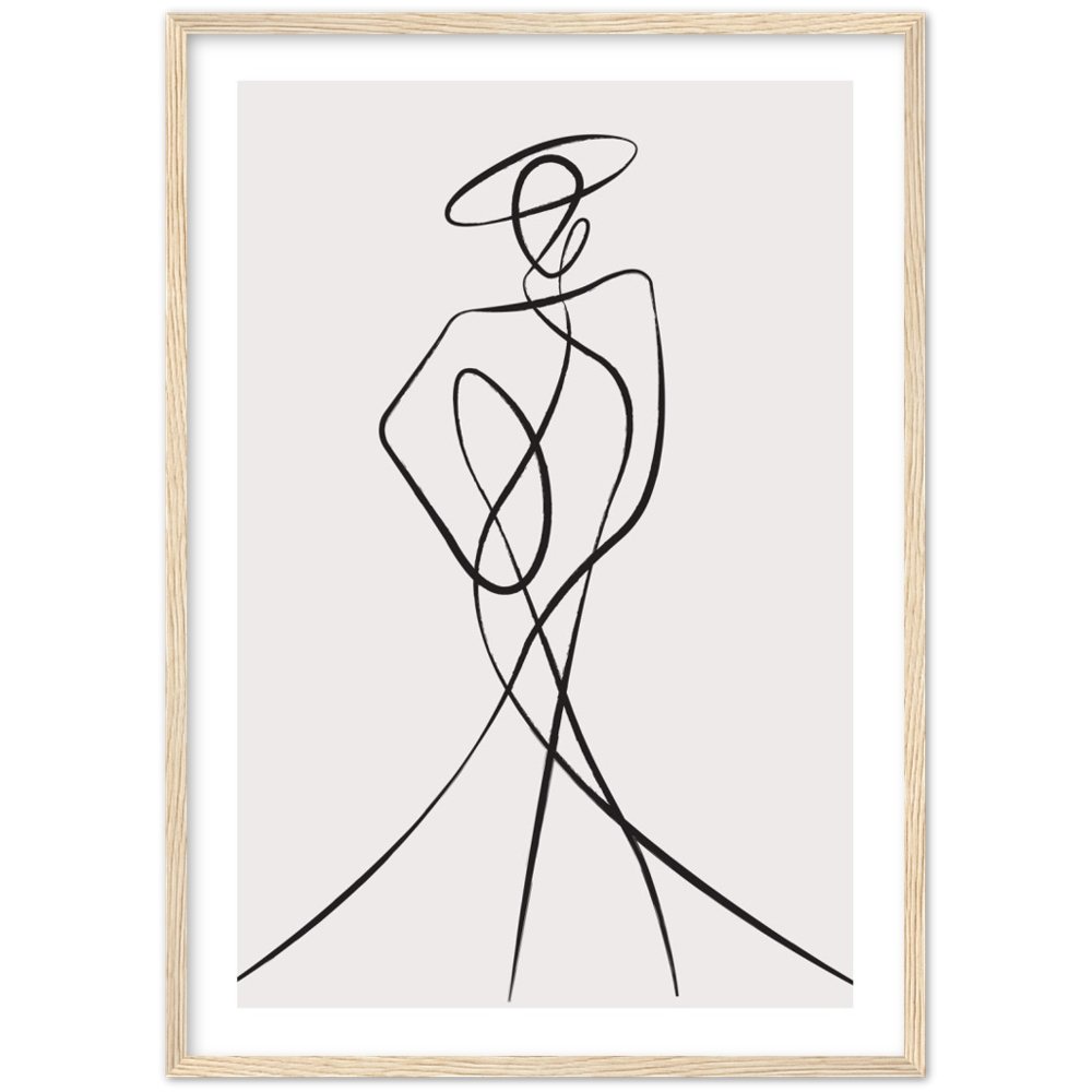 Tableau Minimaliste Fashion - The Art Avenue