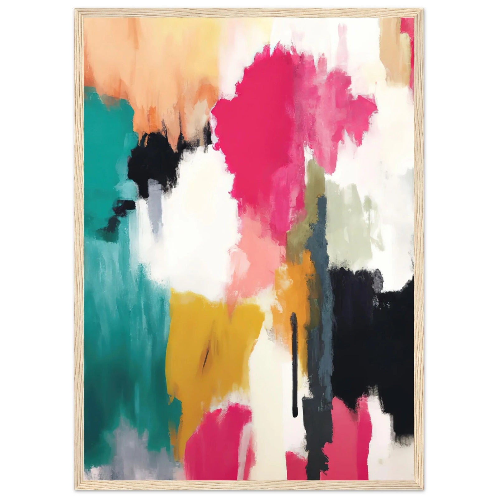 Tableau Moderne Abstrait Coloré - The Art Avenue