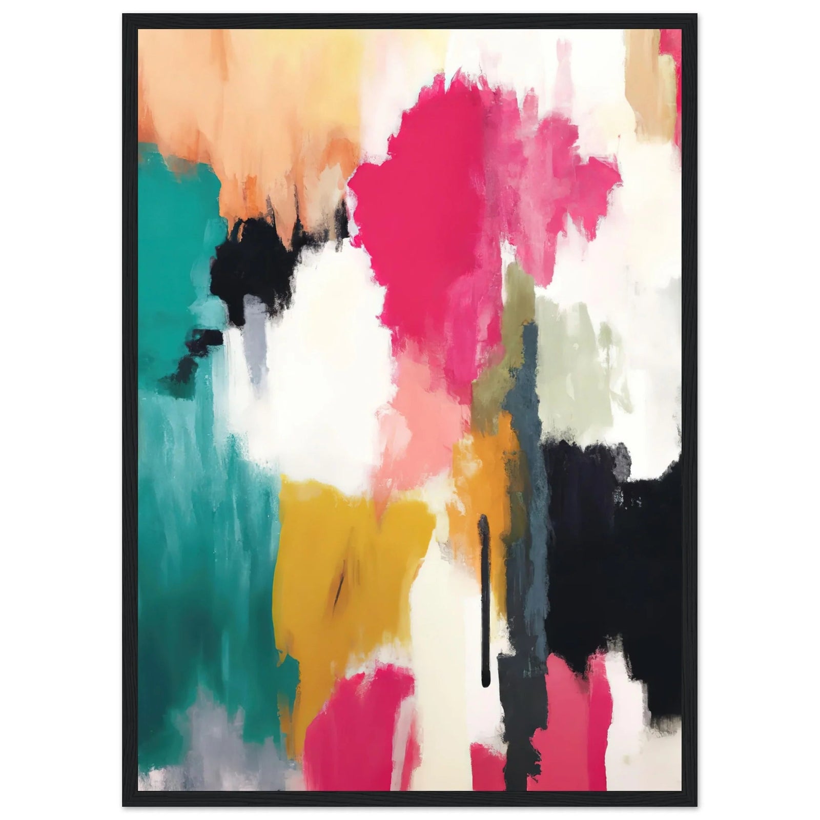 Tableau Moderne Abstrait Coloré - The Art Avenue
