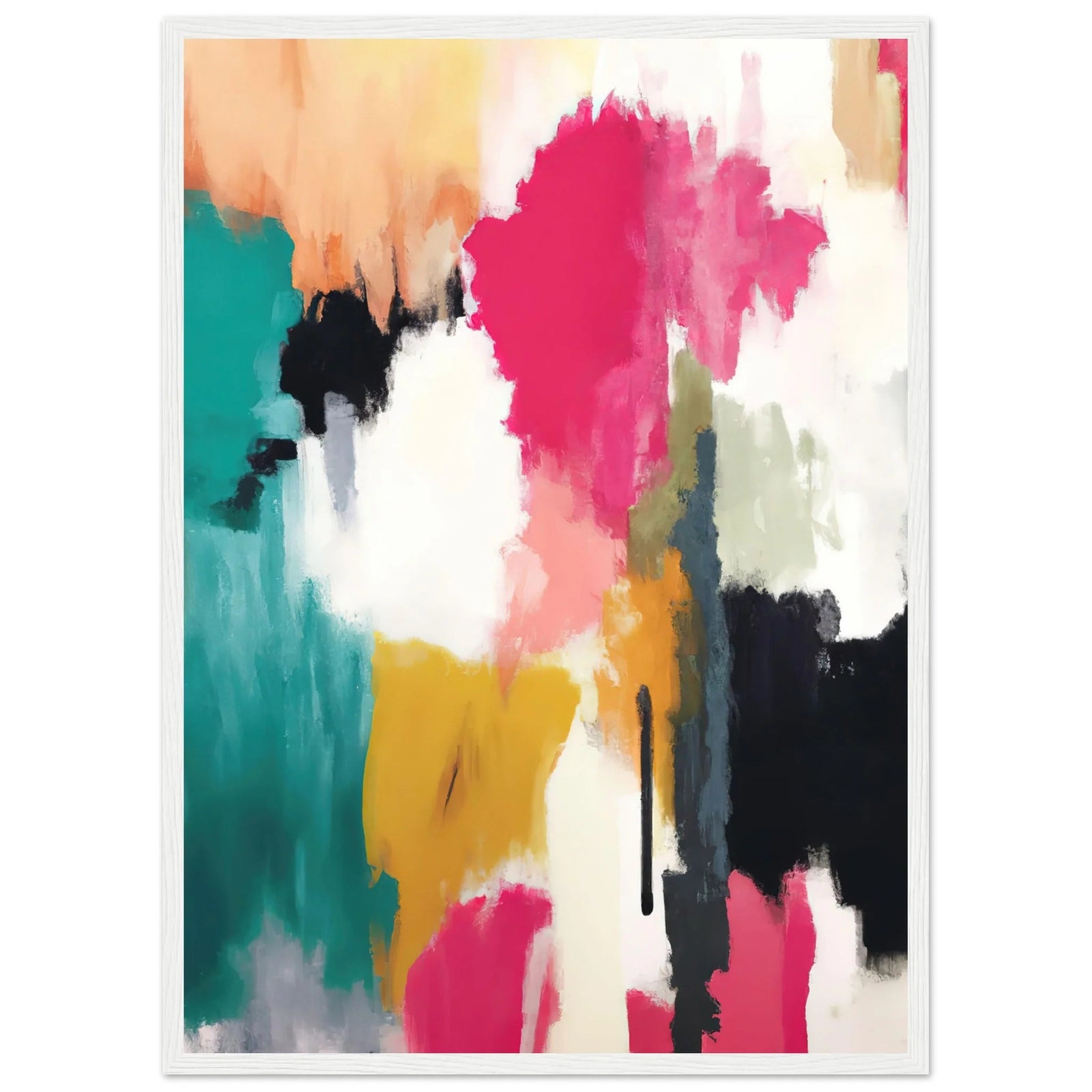Tableau Moderne Abstrait Coloré - The Art Avenue