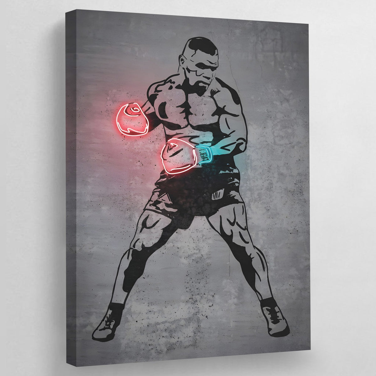 Tableau Neon Mike Tyson - The Art Avenue