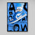 Tableau Nike Air Jordan Bleu - The Art Avenue