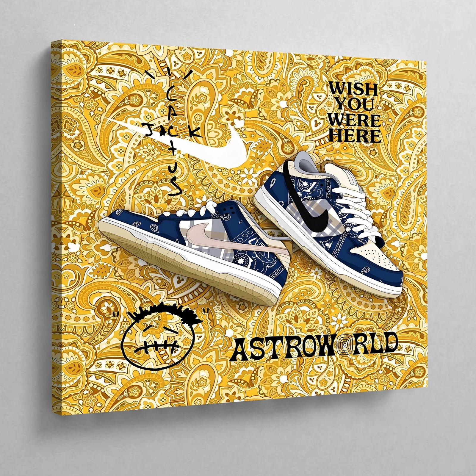 Tableau Nike Travis - The Art Avenue