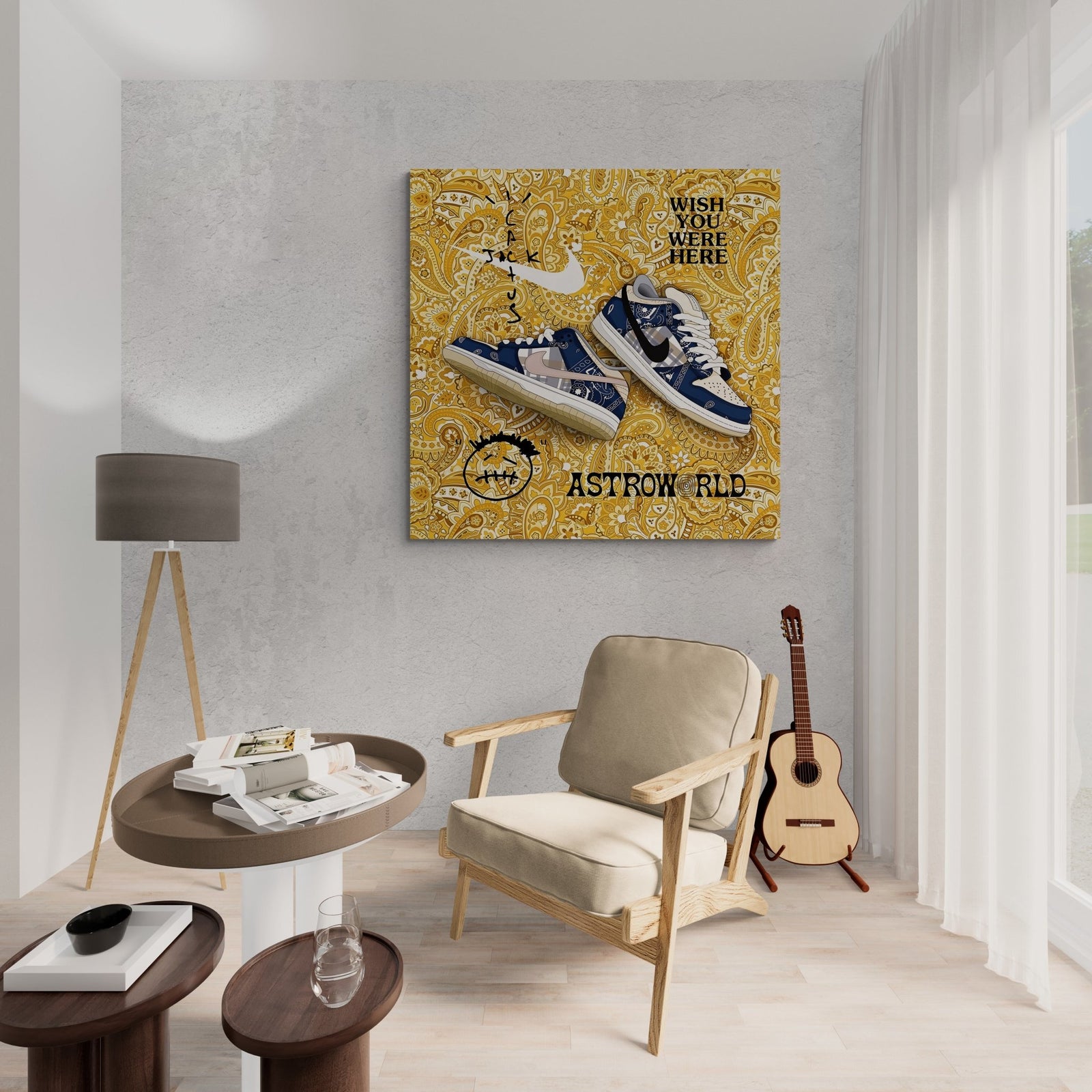Tableau Nike Travis - The Art Avenue