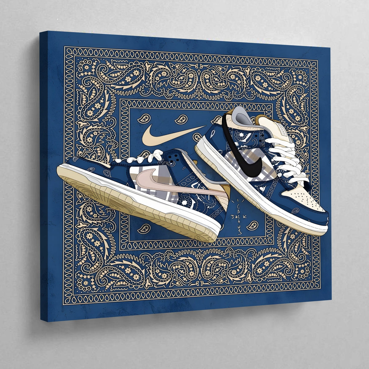 Tableau Nike Travis Scott - The Art Avenue