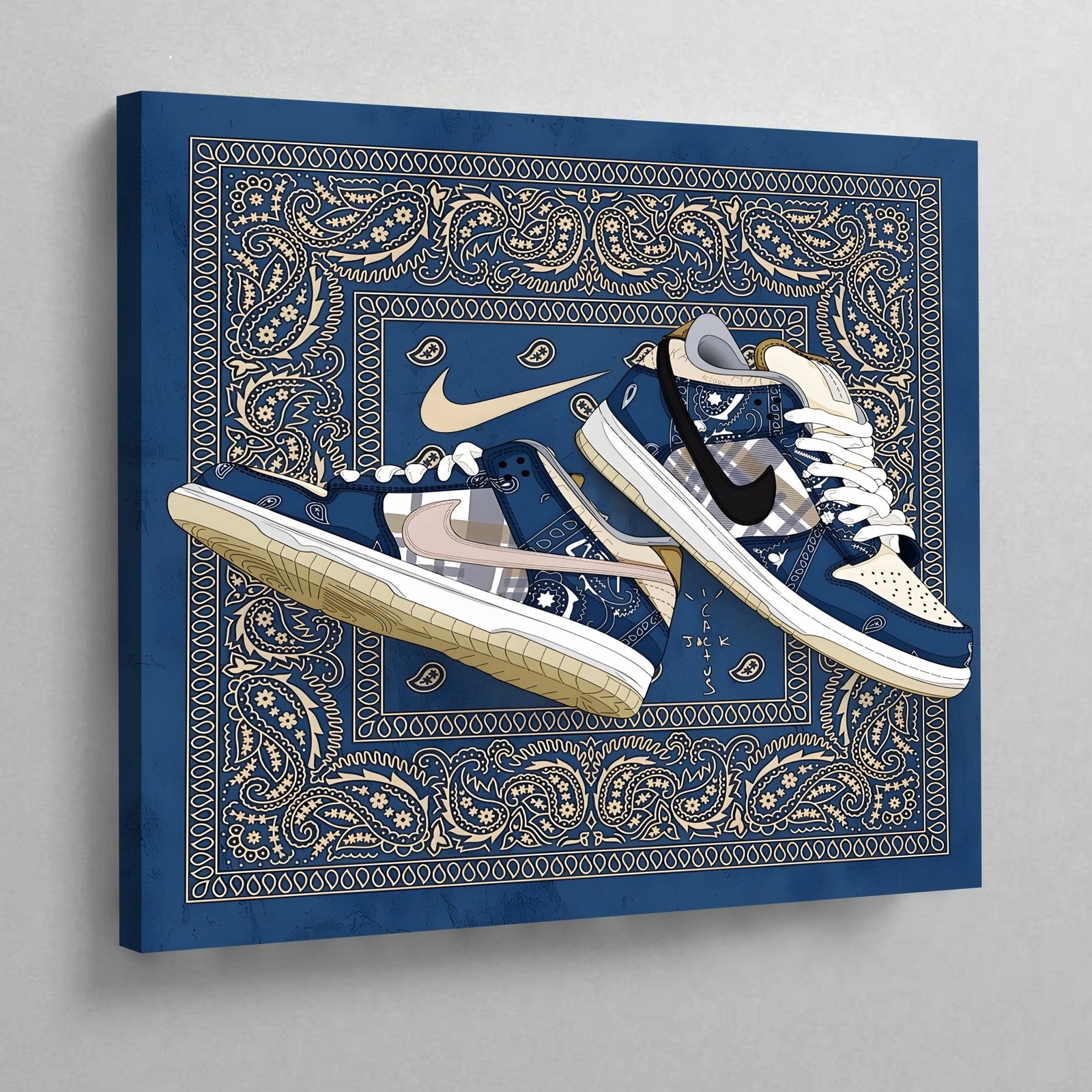 Tableau Nike Travis Scott - The Art Avenue