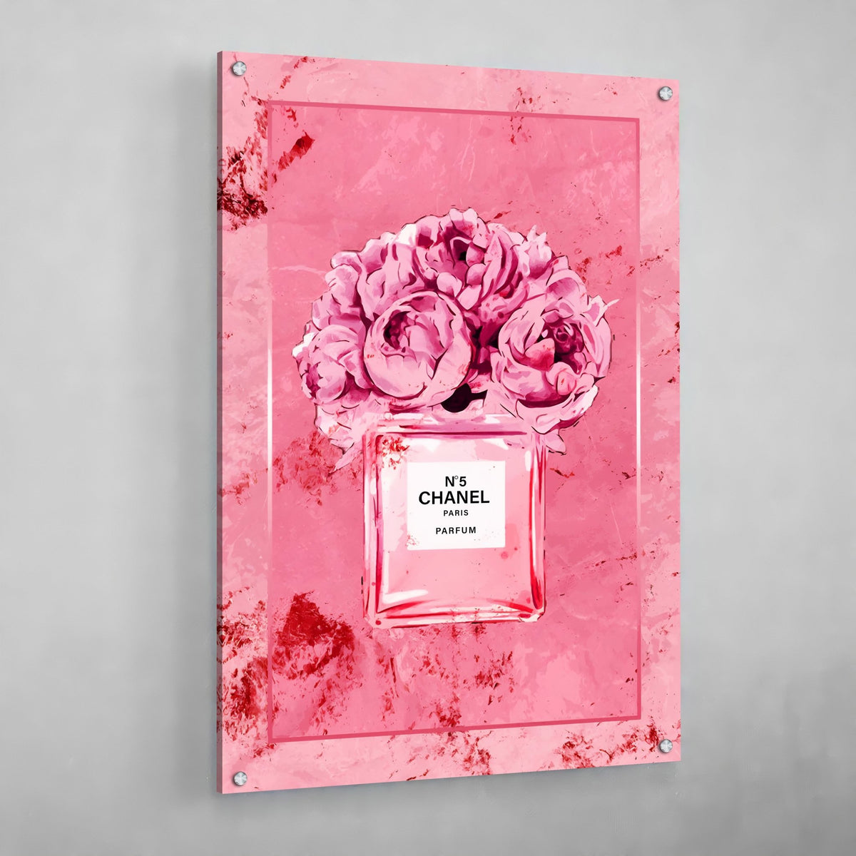 Tableau Parfum Chanel Rose - The Art Avenue