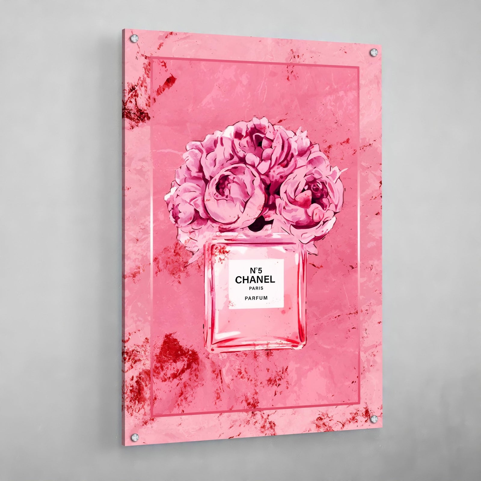 Tableau Parfum Chanel Rose - The Art Avenue