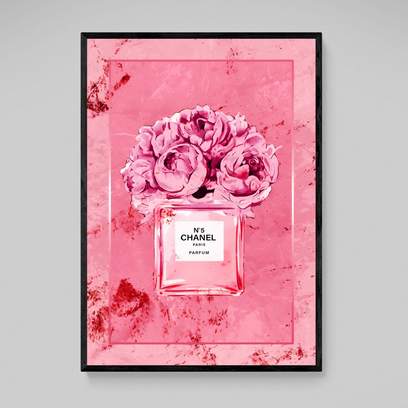 Tableau Parfum Chanel Rose - The Art Avenue