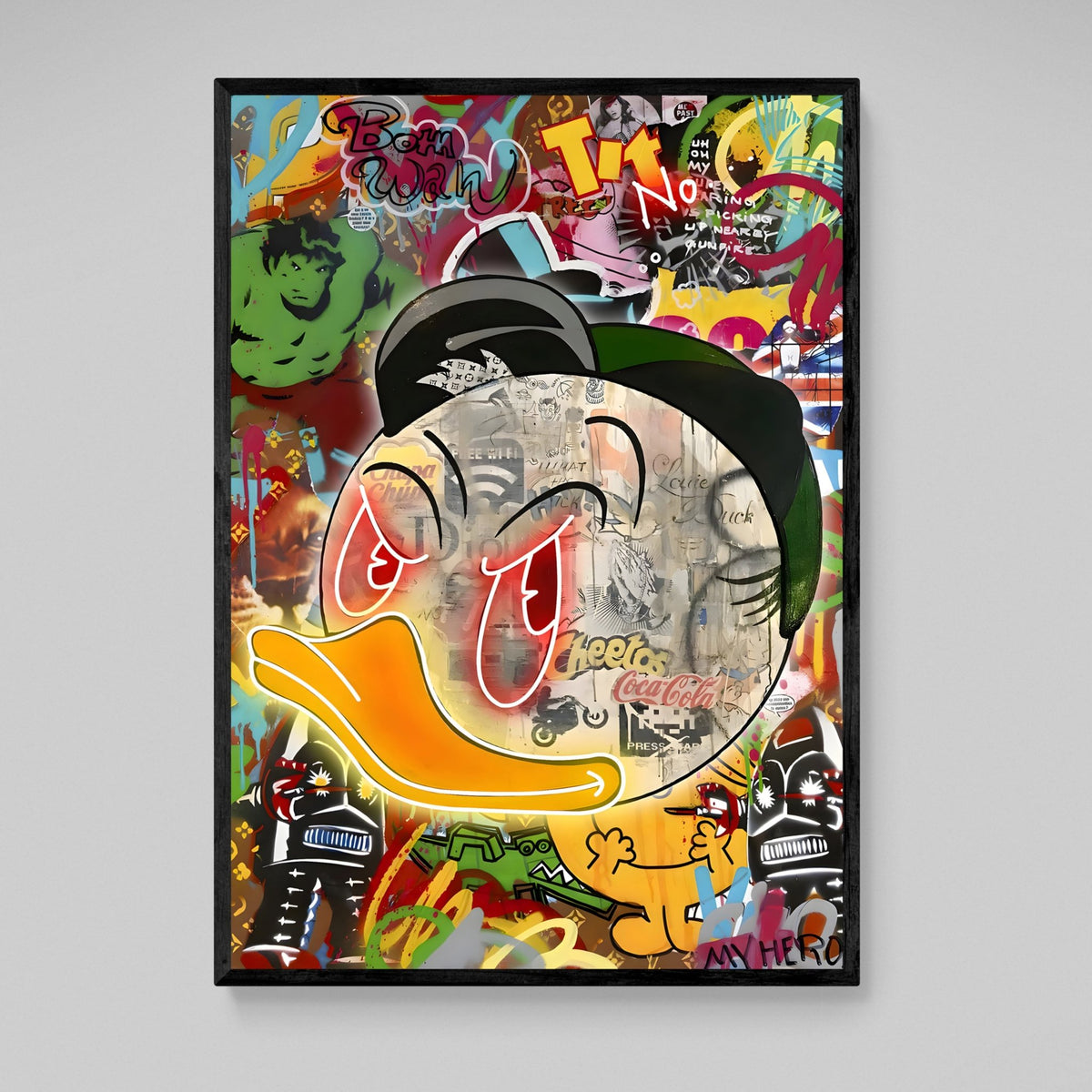 Tableau Pop Art Cartoon - The Art Avenue