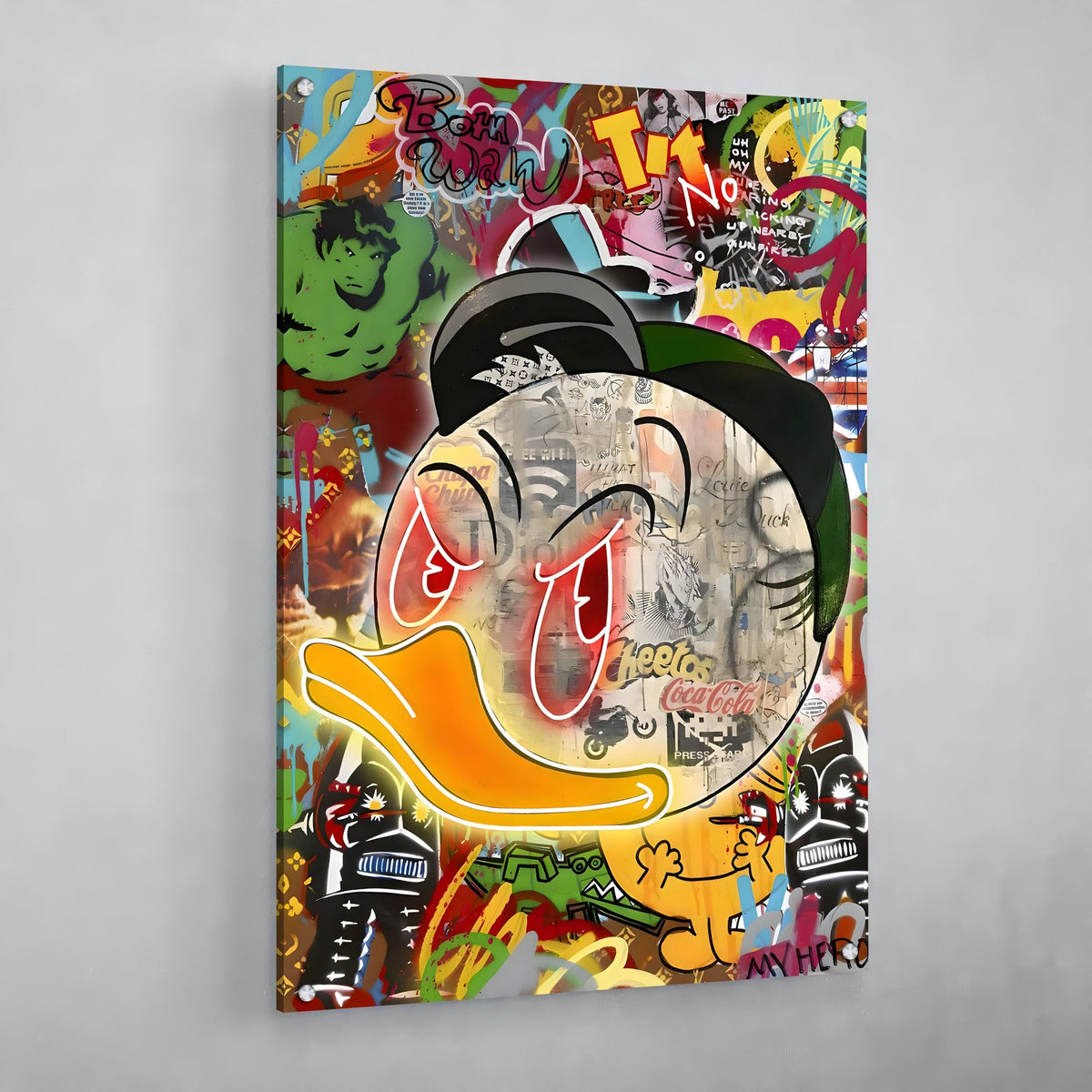 Tableau Pop Art Cartoon - The Art Avenue