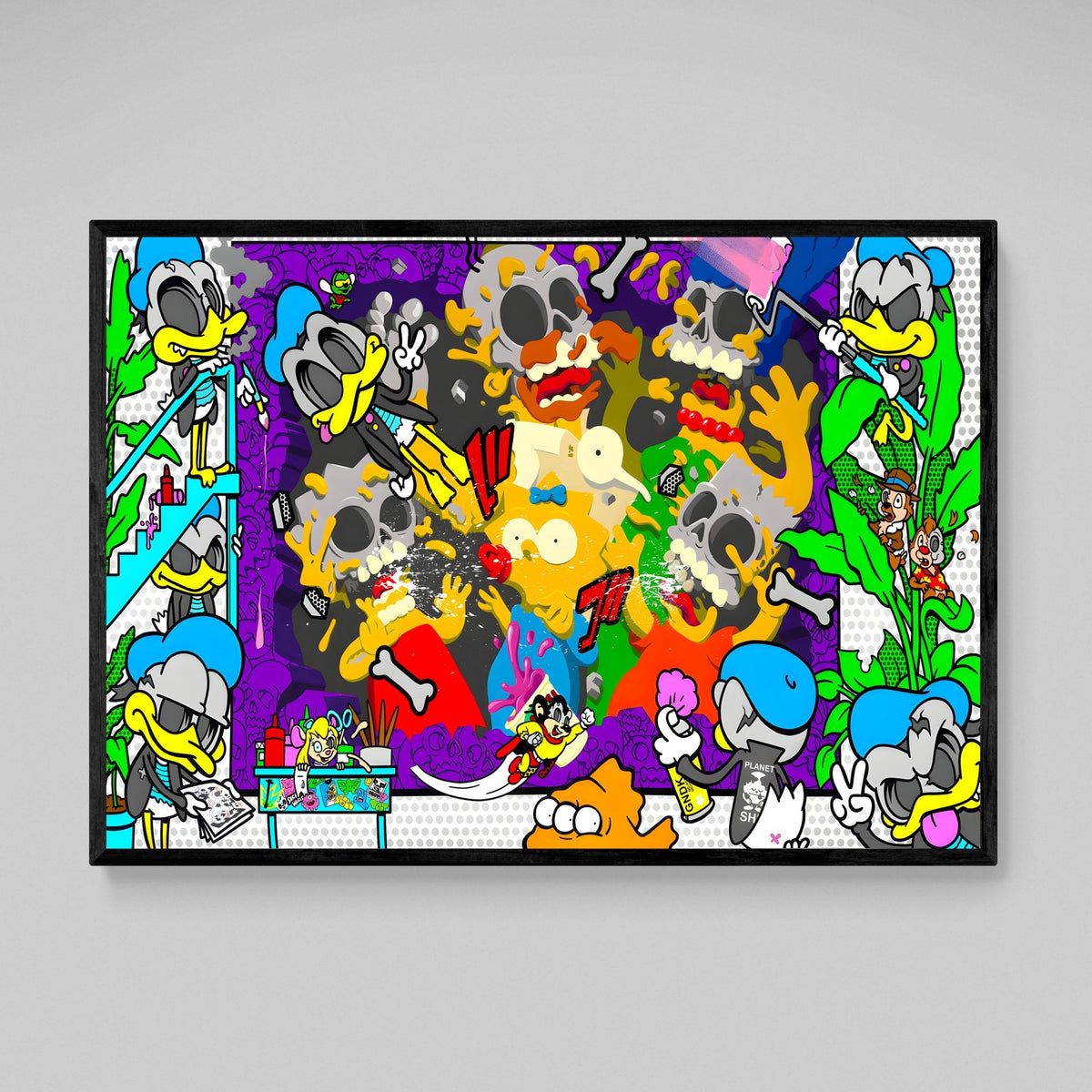 Tableau Pop Art Cartoons - The Art Avenue