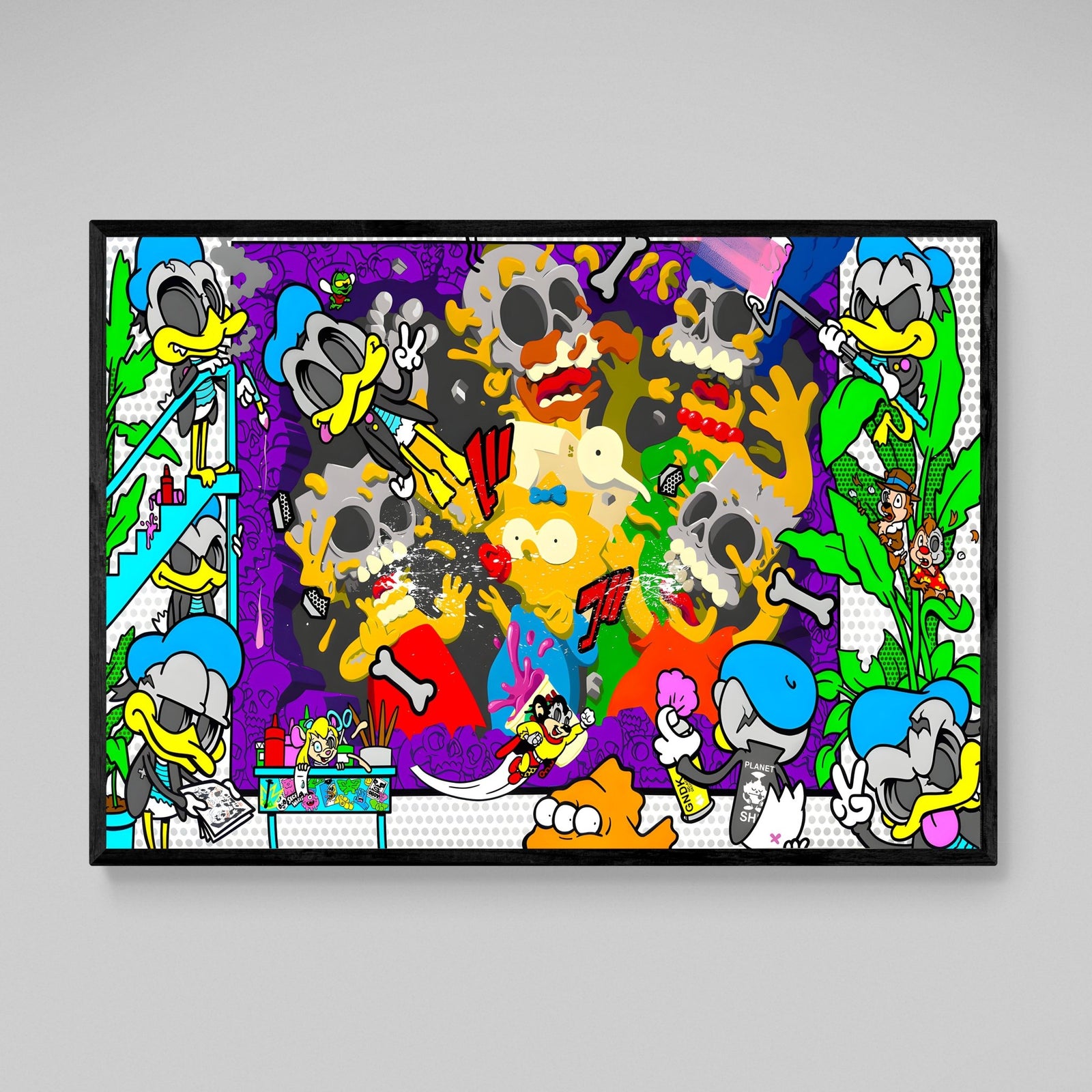 Tableau Pop Art Cartoons - The Art Avenue
