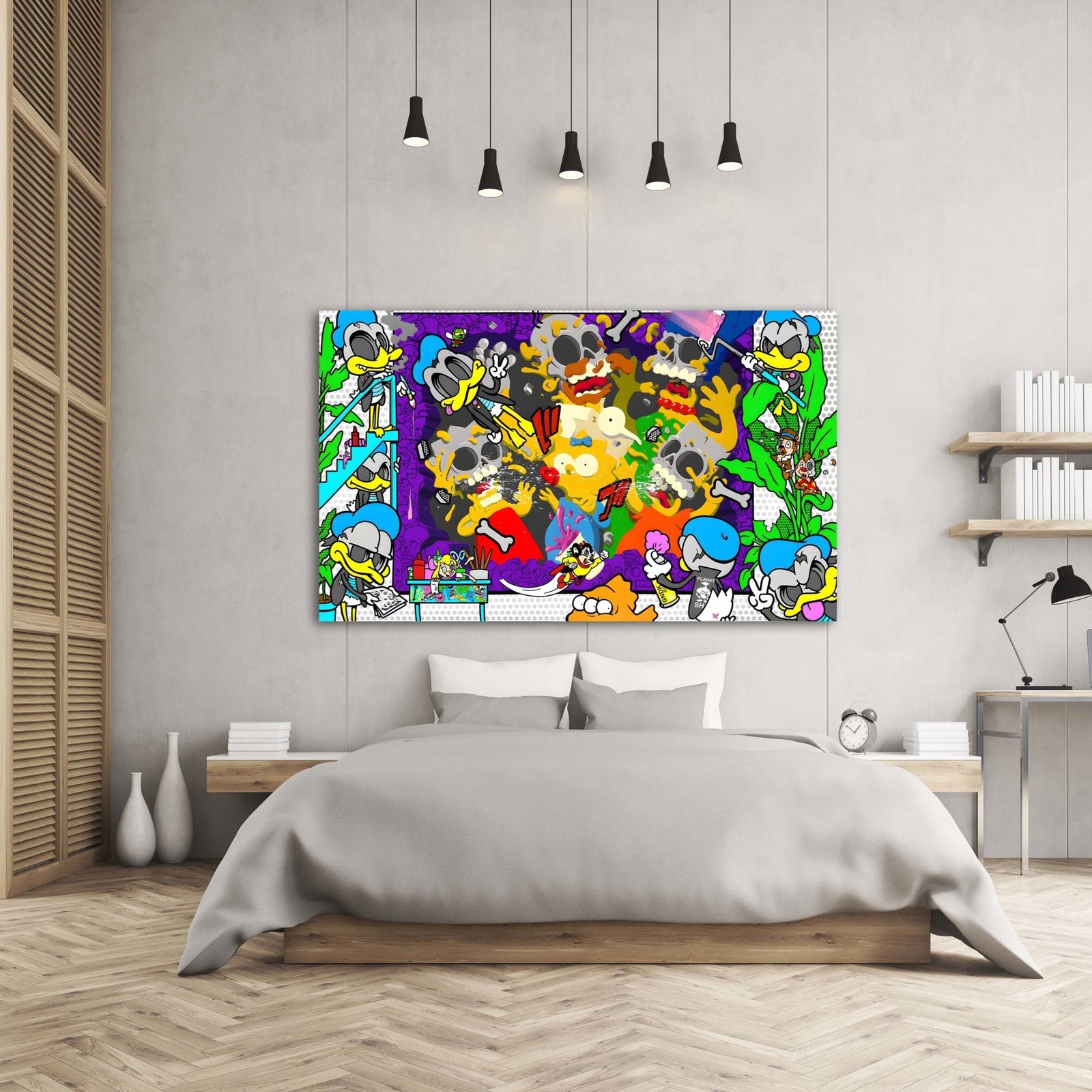 Tableau Pop Art Cartoons - The Art Avenue