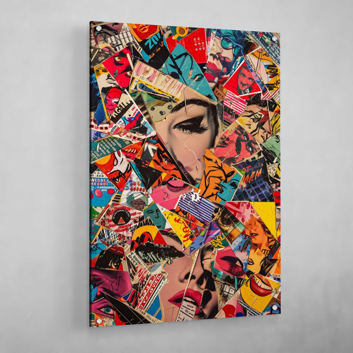 Tableau Pop Art Collage - The Art Avenue