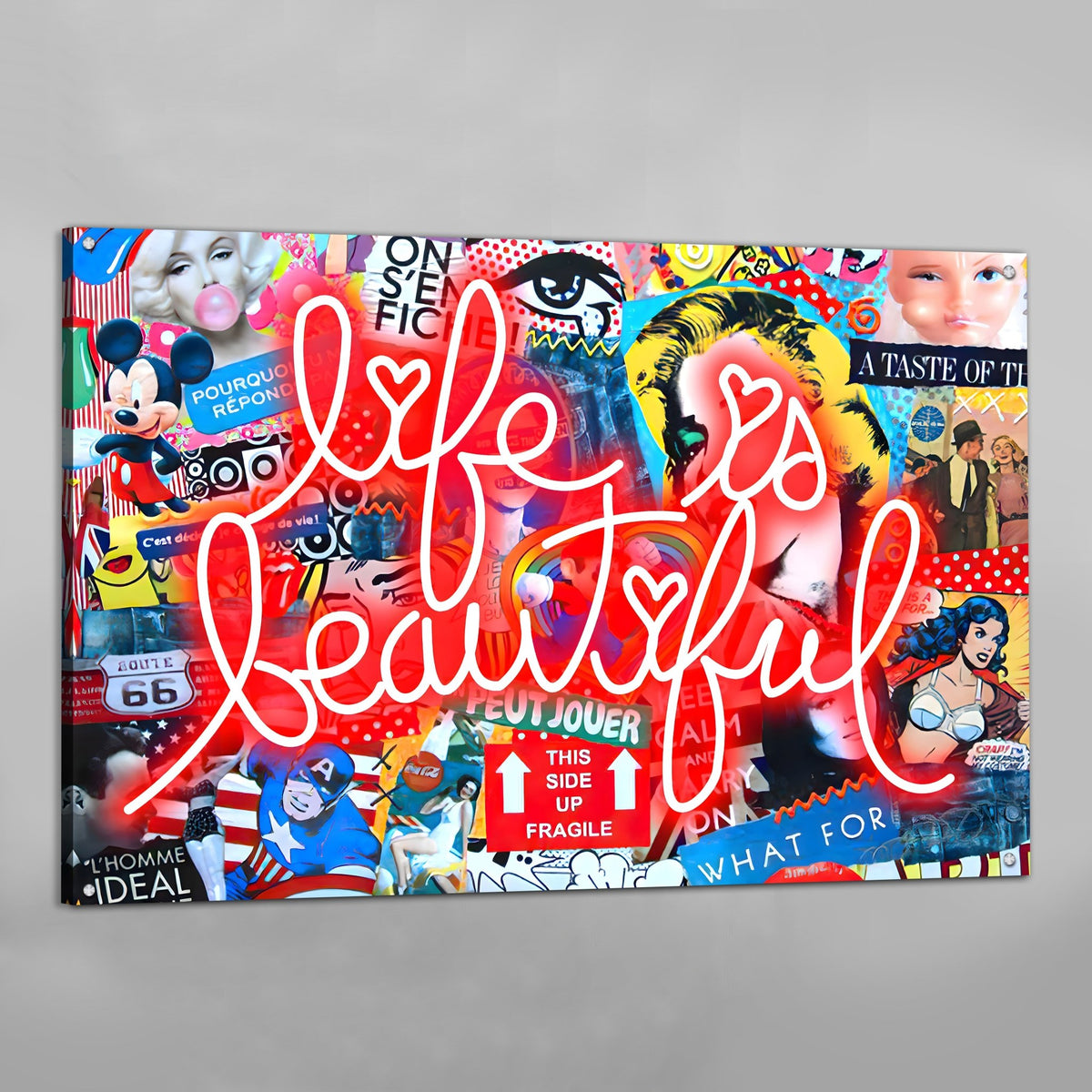 Tableau Pop Art Comic - The Art Avenue