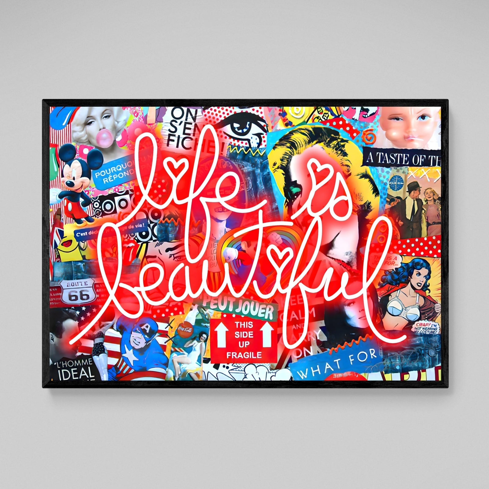 Tableau Pop Art Comic - The Art Avenue
