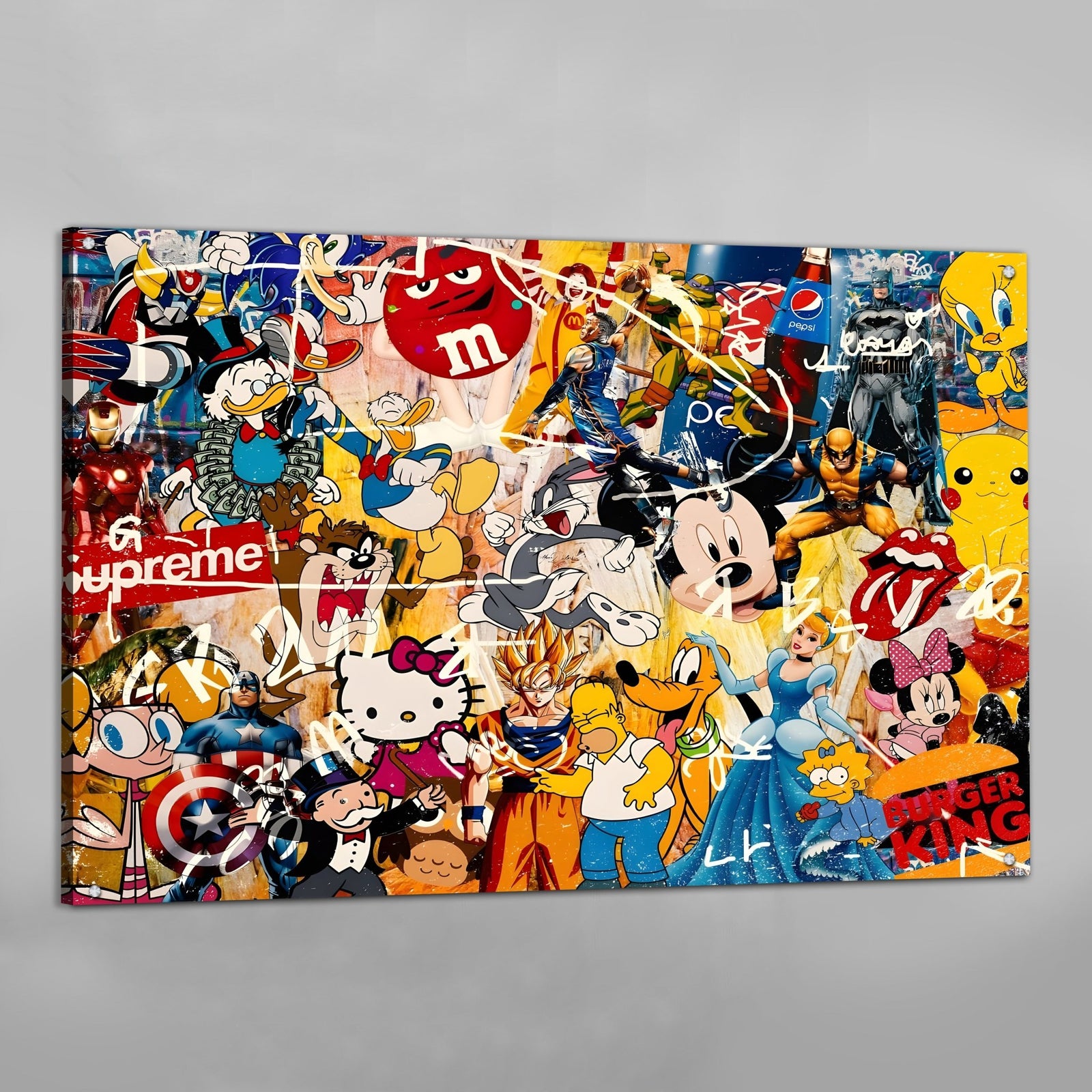 Tableau Pop Art Comics - The Art Avenue