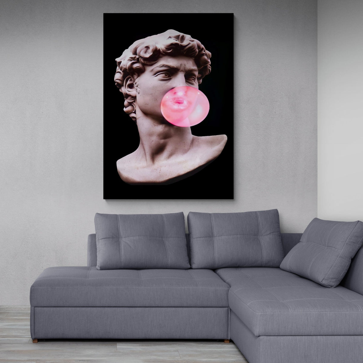 Tableau Pop Art David - The Art Avenue
