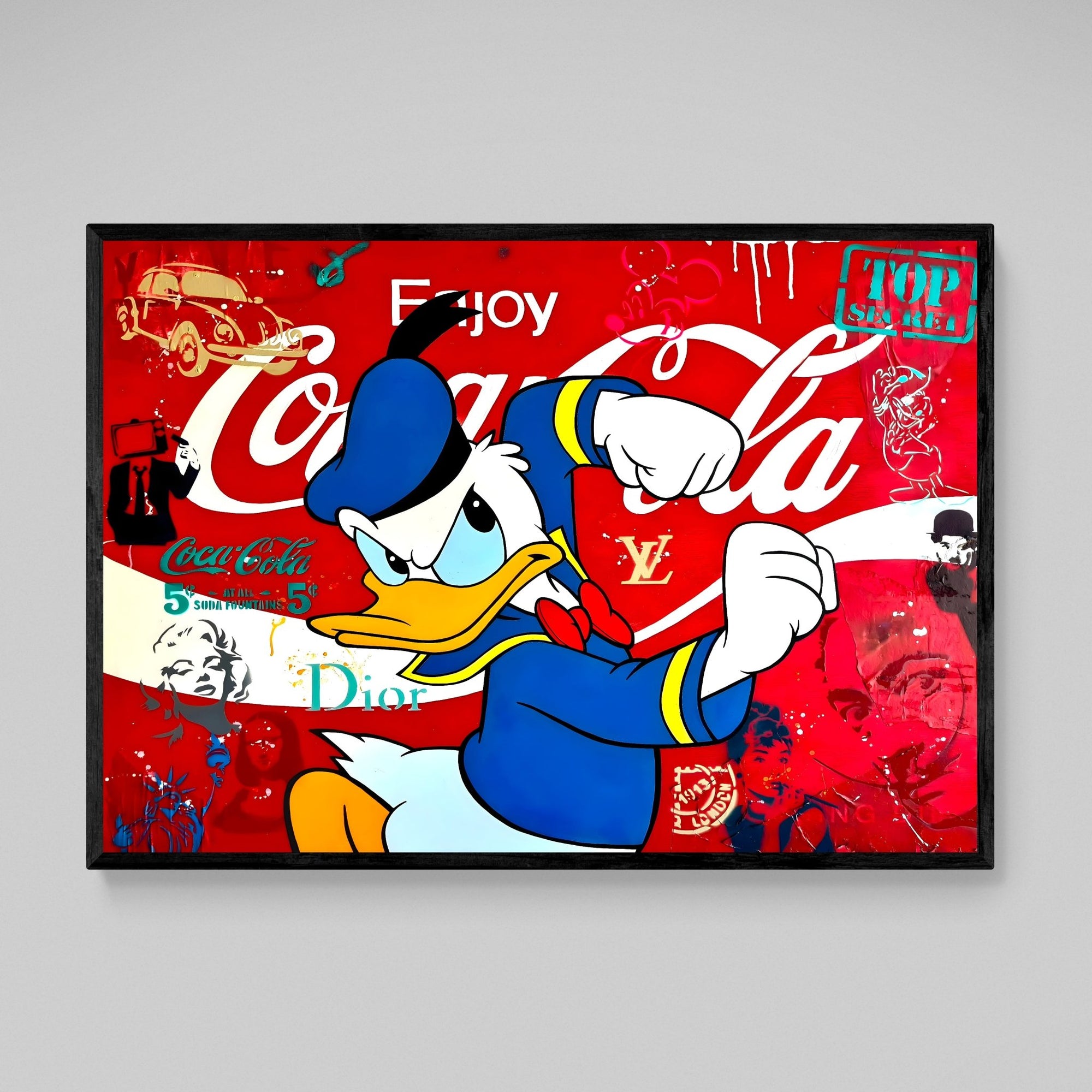 Tableau Pop Art Donald - The Art Avenue