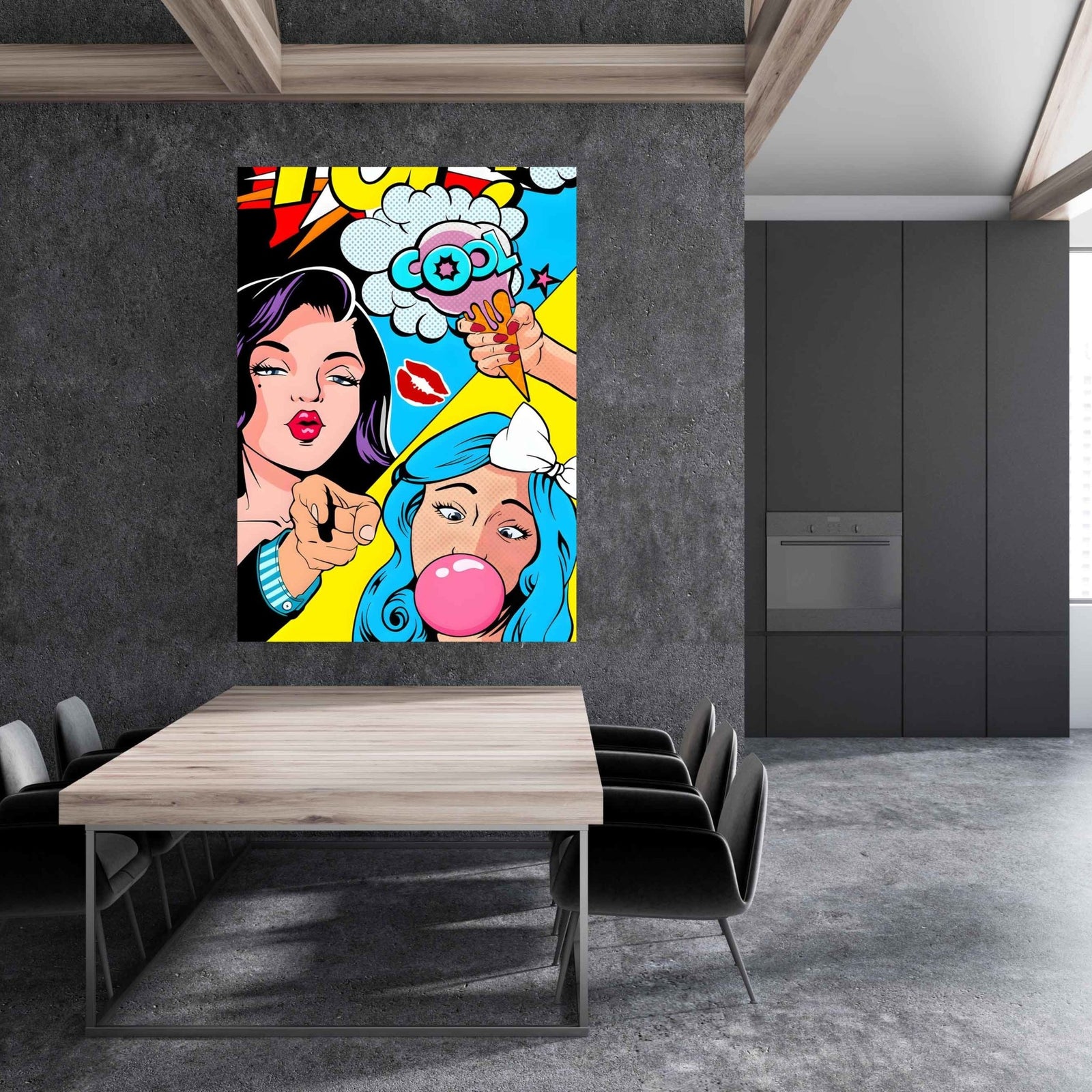 Tableau Pop Art Femmes - The Art Avenue
