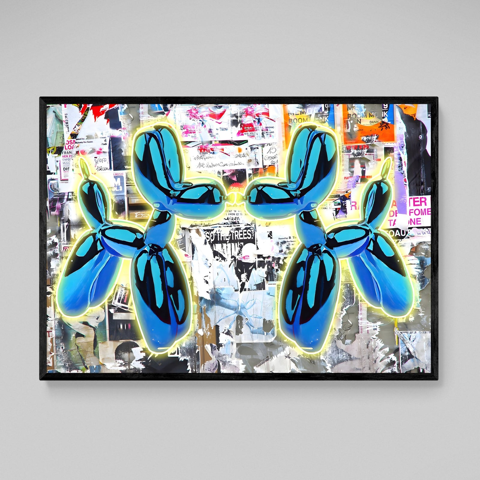 Tableau Pop Art Jeff Koons - The Art Avenue