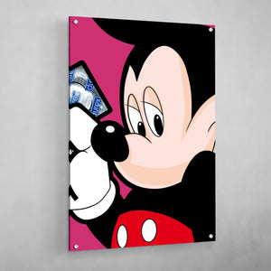 Tableau Pop Art Mickey - The Art Avenue