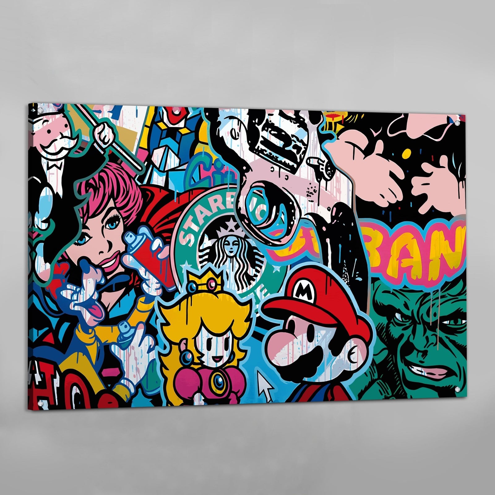 Tableau Pop Art Moderne - The Art Avenue